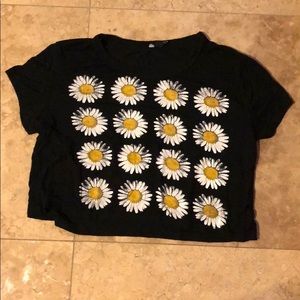 forever 21 flower crop top